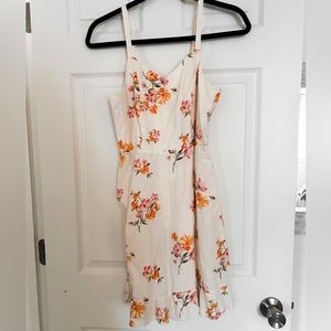 Old Navy Linen Floral Sundress